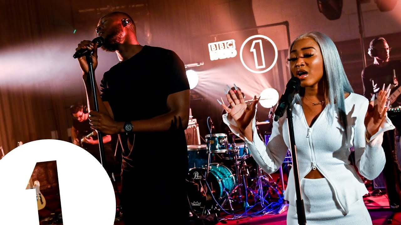 Stormzy and Stalk Ashley in the BBC Live Lounge